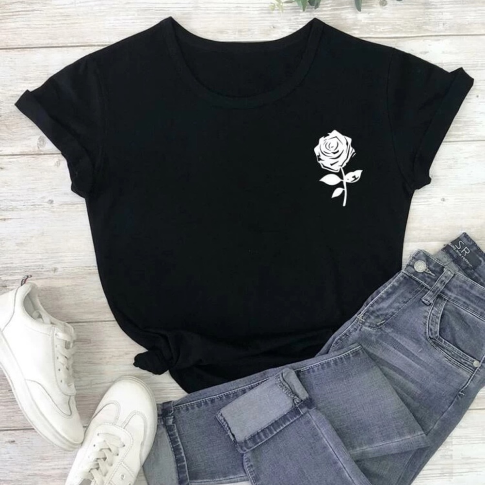 Shein Rose top